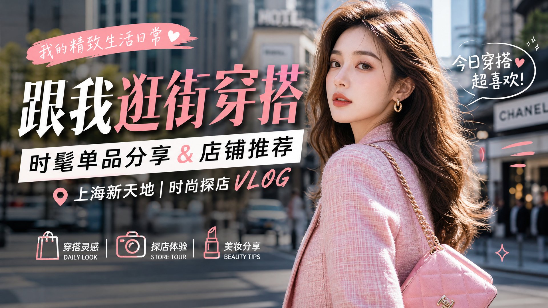 陈美娇 陈美娇时尚视频：跟我逛街穿搭视频分享·时髦单品推荐视频教程