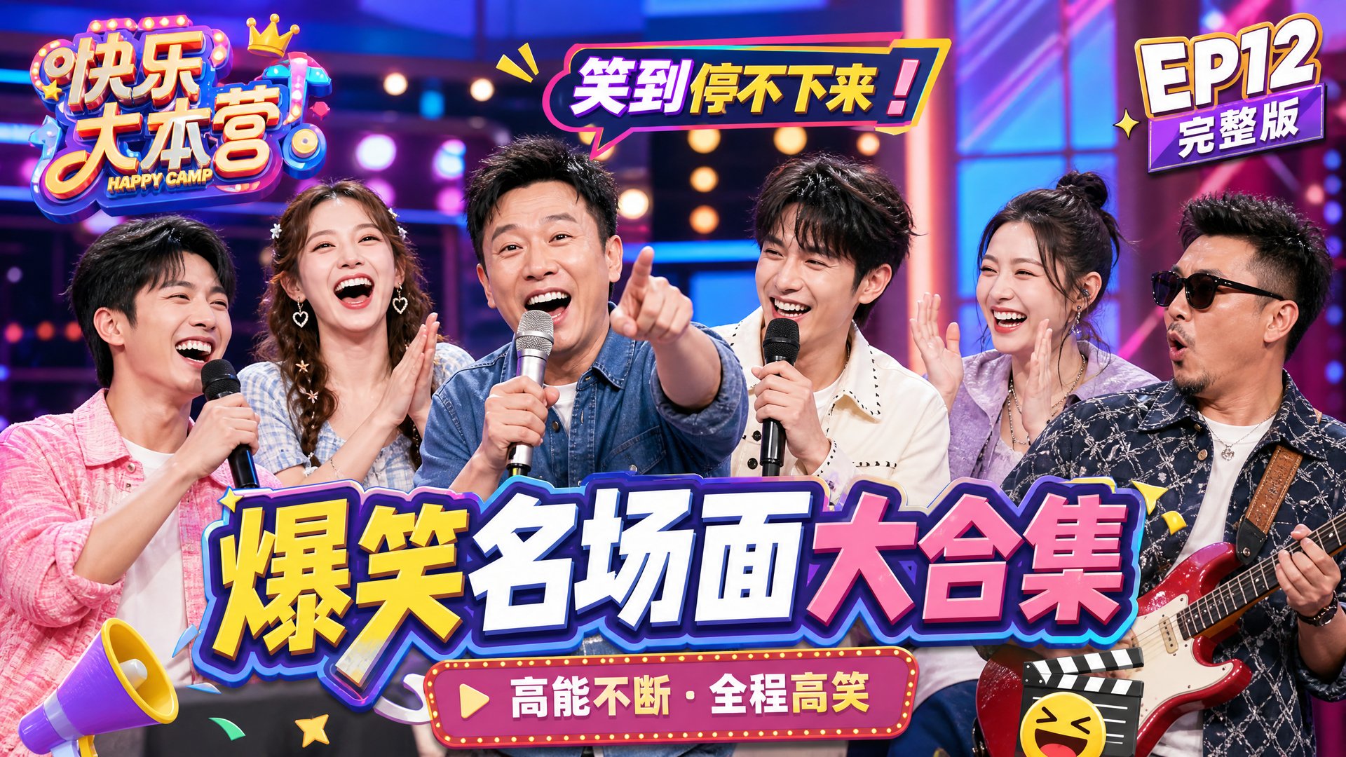 陈美娇 陈美娇综艺视频：爆笑名场面大合集·综艺视频精华剪辑教程